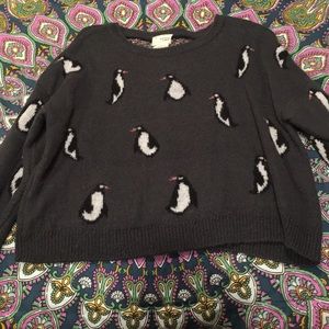 Soft penguin sweater from Urban Outfitters size L